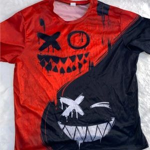 XO Face design shirt